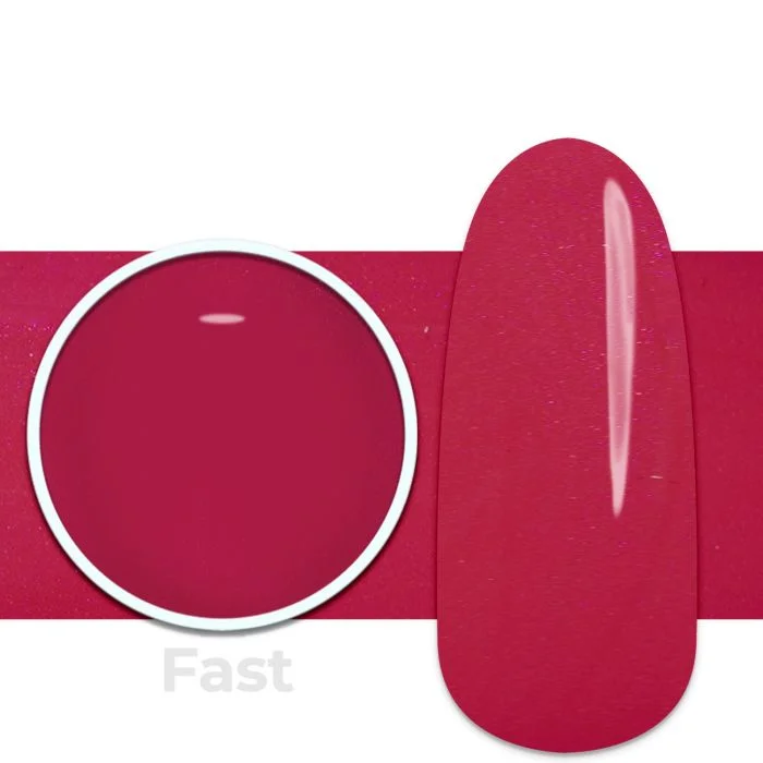 Gel colour F66 Juliet - Stawberryred Self-sealing UV Gel Colour