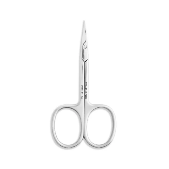 Tijeras para cutículas Staleks para zurdos 18 mm Expert 11 - Tijeras profesionales para cutículas para zurdos