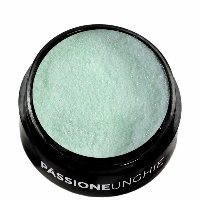 Ice Cream Hollywood Glitter - Light Green and Coral Pink glitter for Nail Art - detail 2