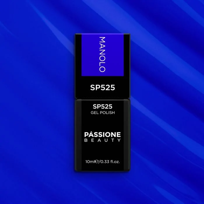 Gel Nail Polish SP525 Manolo - Electric Blue Gel Polish - detail 1