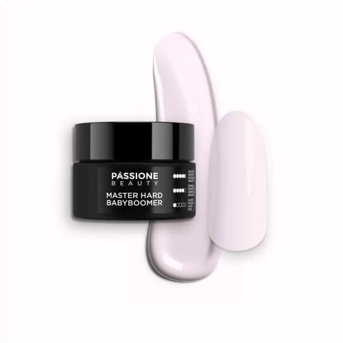 Master Hard Babyboomer 15 ml - Gel de construction auto-égalisant rose très clair couvrant