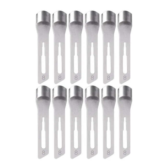 Lame Sgorbia 8 Pack 12 pz - Lama per sgorbia modello 8 - dettaglio 1