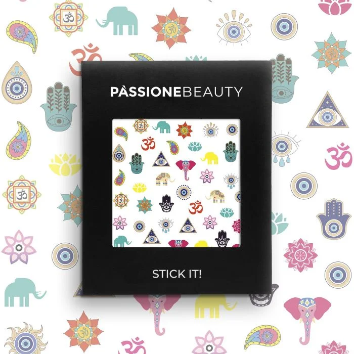 Oriental Vibe - Nail Stickers - Oriental-themed Nail Stickers
