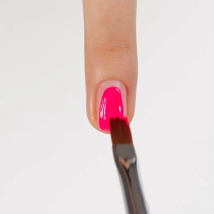 Application de Gel Couleur F49 Fluo Passion