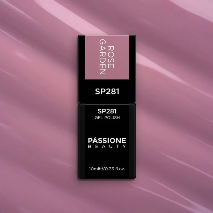 Vernis semi-permanent SP281 Rose Garden - Vernis semi-permanent mauve foncé - détail 2