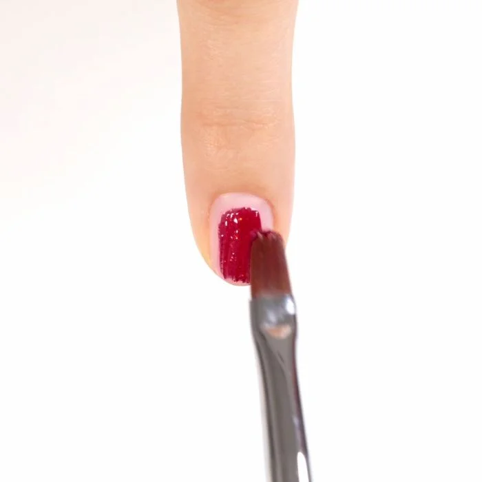 Applicazione di Gel Color F94 Spicy Red
