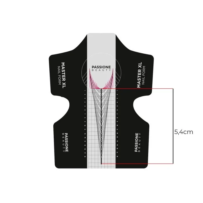 Master Nail Form Pro XL 500 pzas - Master Nail Form en aluminio para uso profesional - detalle 1