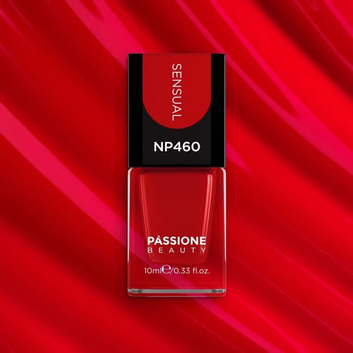Vernis NP460 Sensual - Vernis à ongles couleur rouge - détail 1