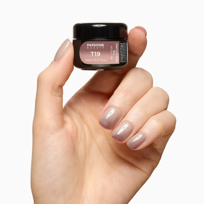 Gel Thermo T19 Mocaccino - Gel UV termico marrone-beige - detail 1