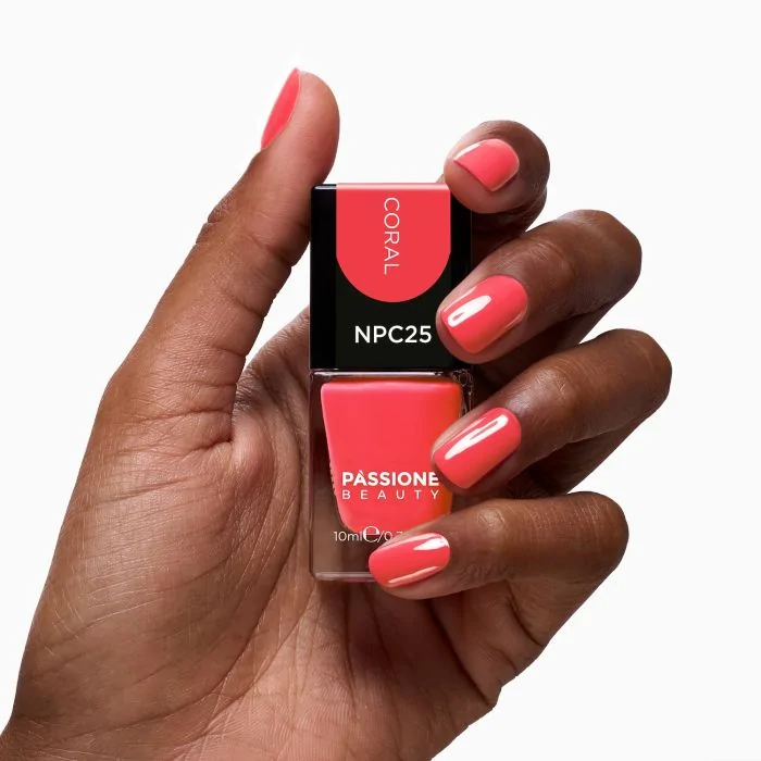 Vernis NPC25 Coral - Vernis orange corail - détail 1