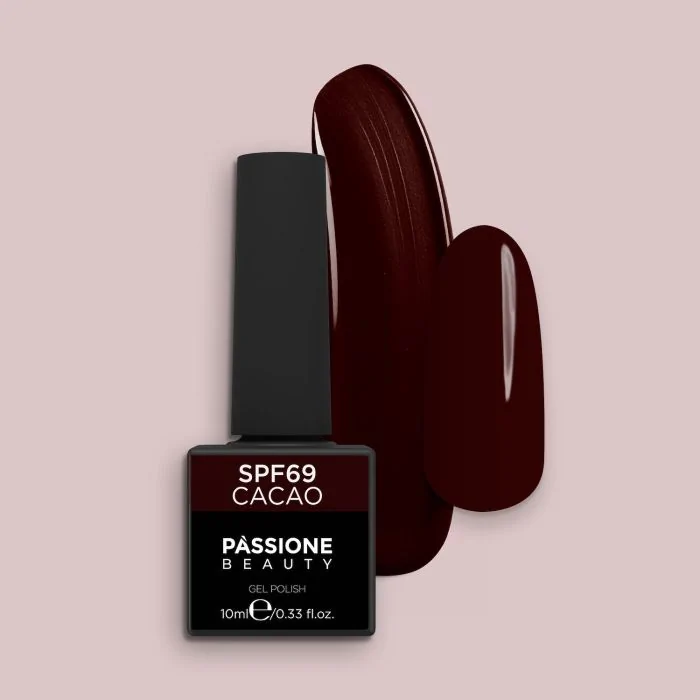 Esmalte Semipermanente SPF69 Cacao - Esmalte semipermanente SPF69 Cacao, Marrón chocolate