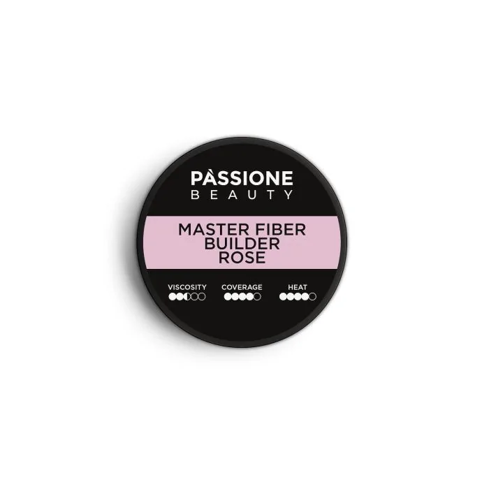 Master Fiber Builder Rose 15 ml - Gel costruttore autolivellante rosa con fibre di vetro - dettaglio 1