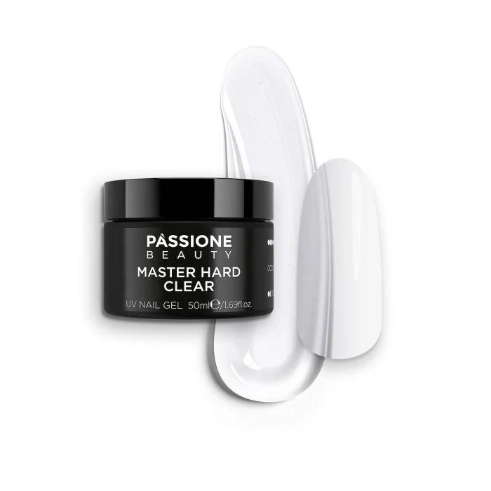 Master Hard Clear 50 ml - Gel de construction auto-égalisant transparent