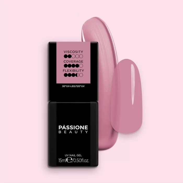 HD Base Pink 15 ml - Base Rubber Semipermanente Rosa oscuro
