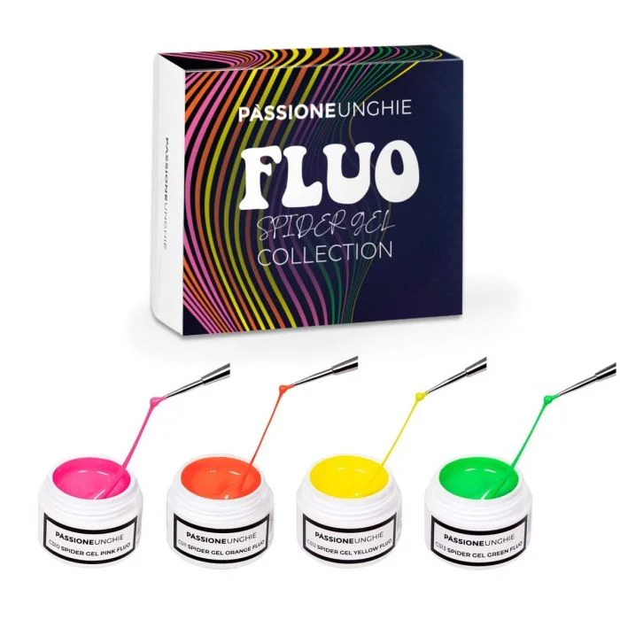 Fluo Spider Gel Collection - Fluo Spider Gel Collection 