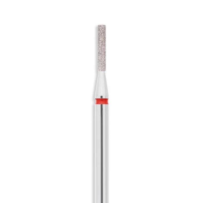 Fresa EXPERT - Diamant cylinder fine - Fresa para torno para cutículas de diamante, forma de cilindro. Nivel experto. Abrasión baja. - detalle 1