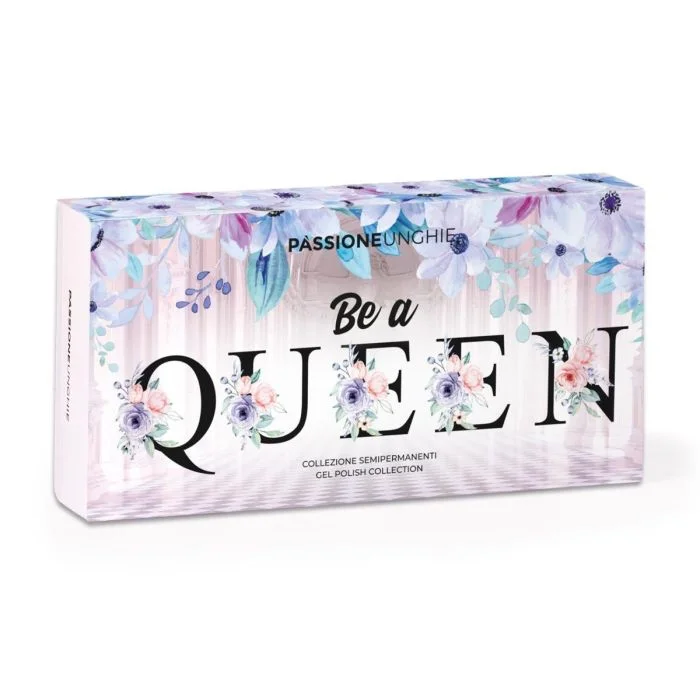 Be a Queen Kit - Collection of gel polishes with golden pearl effect - detail 2