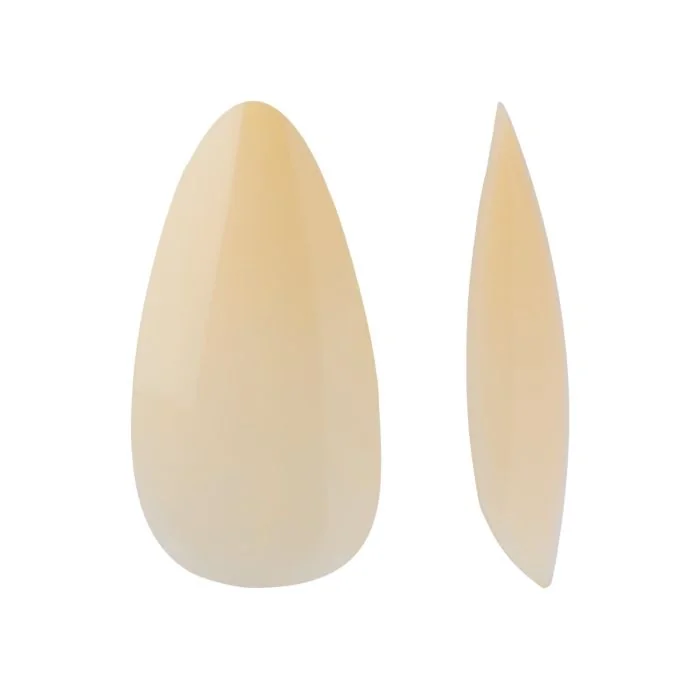 Gel Tip Almendra Beige 240 piezas - Gel tip soak-off almendra beige - detalle 1