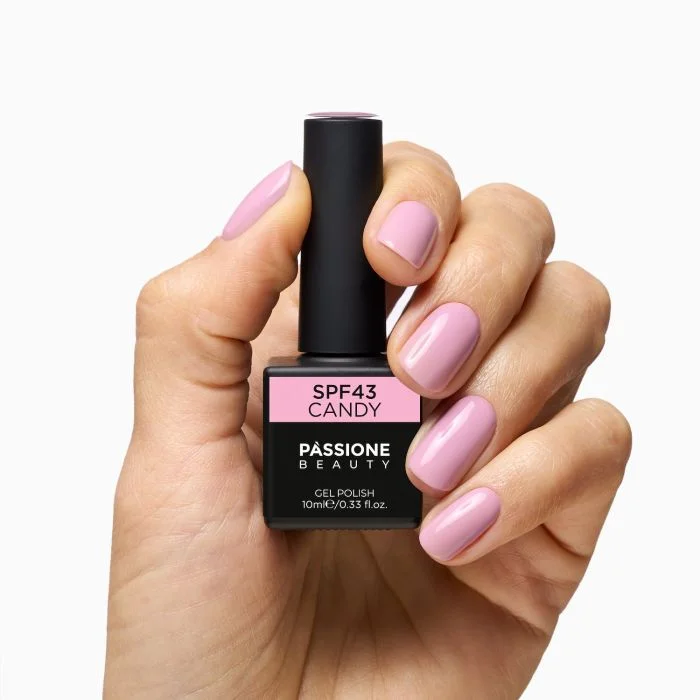 Esmalte Semipermanente EPF43 Candy - Esmalte semipermanente EPF43 Candy, rosa muy suave - detalle 1