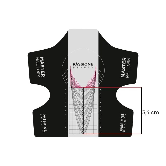 Master Nail Form Pro 500 pzas - Master Nail Form en aluminio para uso profesional - detalle 1