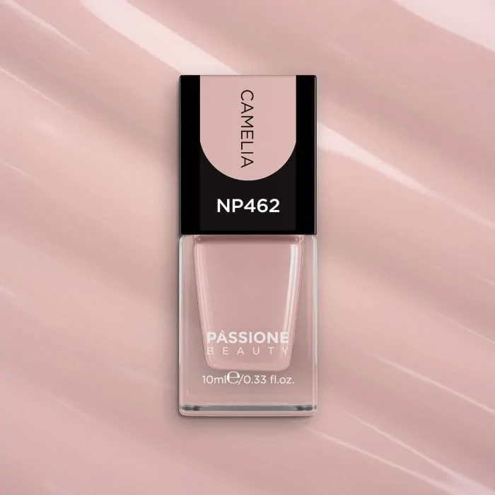 Esmalte NP462 Camelia - Esmalte color nude con tonos rosados - detalle 2