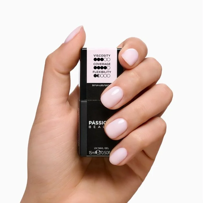 Master Fiber Base Cover Pink 15 ml - Base Semi-permanente Rose - détail 2