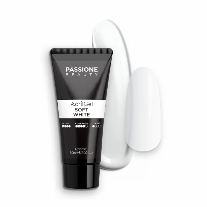 AcrilGel® Soft White 60 ml - Gel acrílico blanco