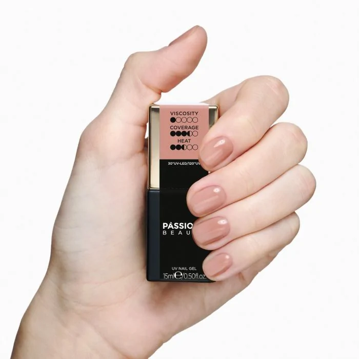 GELNIUS® Warm Honey 15 ml - Gel constructor 2 en 1 de baja viscosidad nude beige - detalle 1