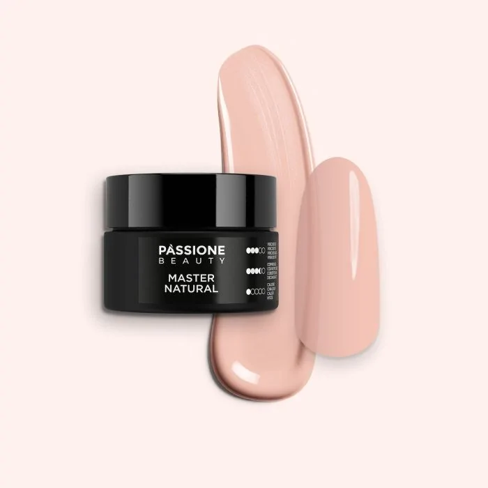 Master Natural 15 ml - Builder gel autonivelante rosa nude cobertura media