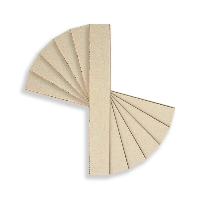 Staleks PapmAm Mix grain 180, 25 pcs - Lime jetable Staleks pour base métallique
