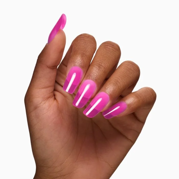 Glass Fuchsia 15 ml - Gel de construction auto-égalisant fuchsia transparent - détail 1