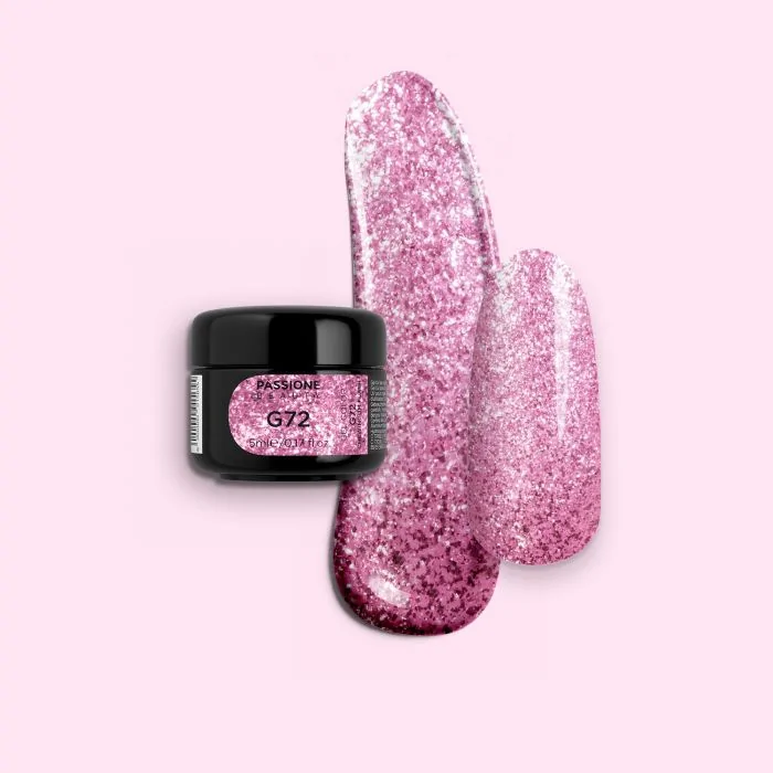 Gel Glitter G72 Chewingum Flash - Gel Glitter G72 Chewingum Flash