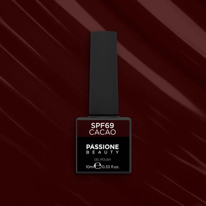 Esmalte Semipermanente SPF69 Cacao - Esmalte semipermanente SPF69 Cacao, Marrón chocolate - detalle 1