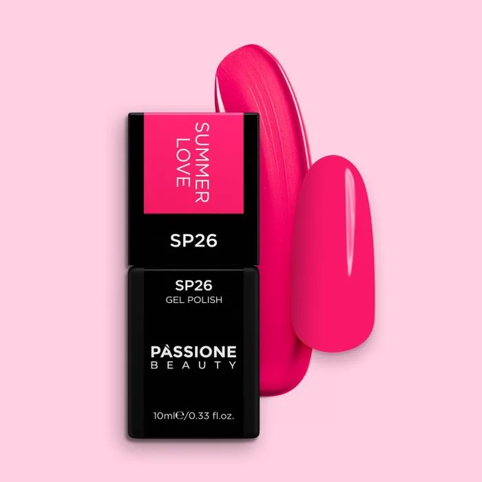 Vernis semi-permanent VS26 Summer Love - Vernis semi-permanent rose fluo