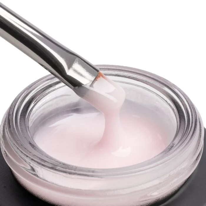 HD Fiber Base Crystal Rose 50 ml - Base Semipermanente Transparente 50 ml - detalle 5