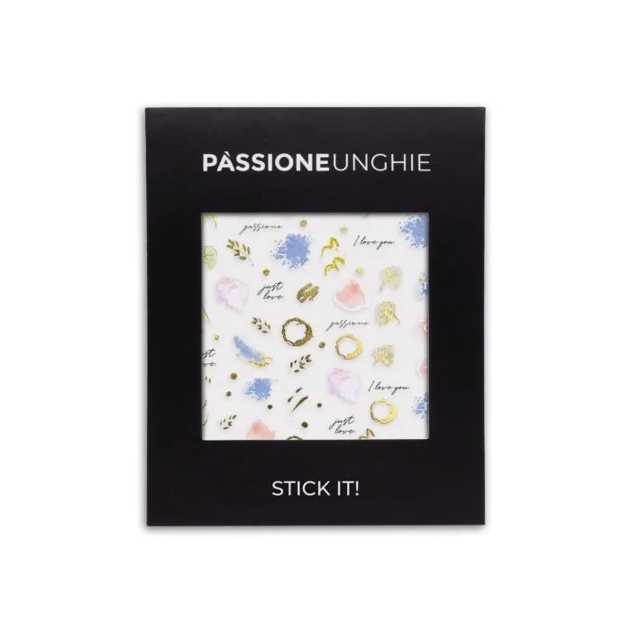 Just Love - Nail Stickers - Nail sticker with designs and lettering