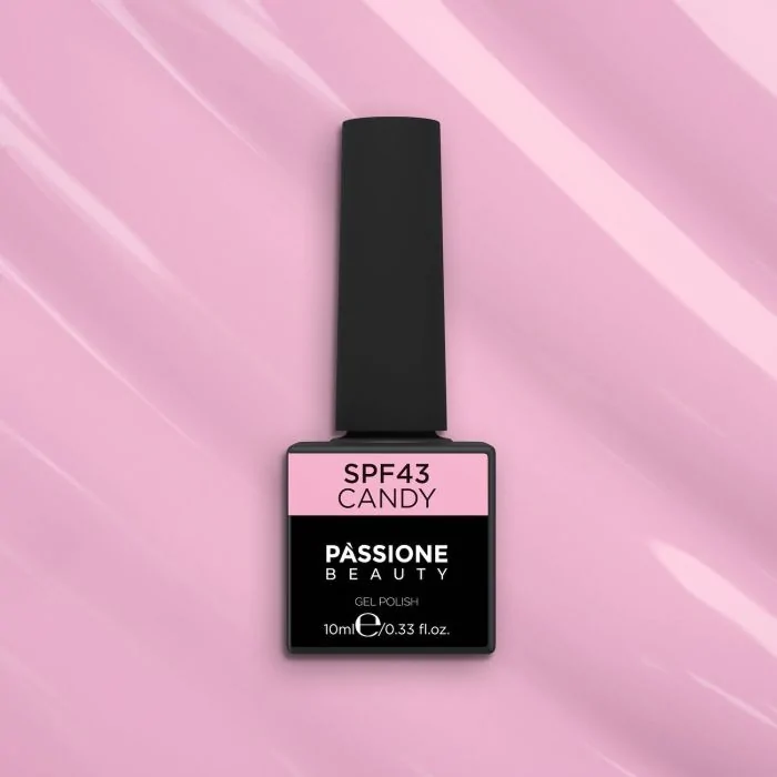 Gel Nail Polish GPF43 Candy  - GPF43 Candy gel polish, Light Pink - detail 2