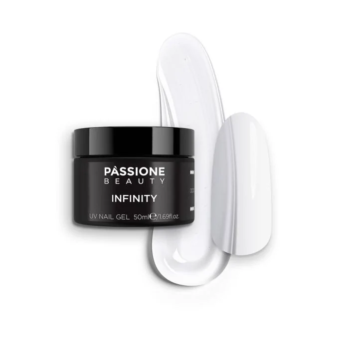 INFINITY 50 ml - Builder gel autonivelante transparente de densidad media-alta