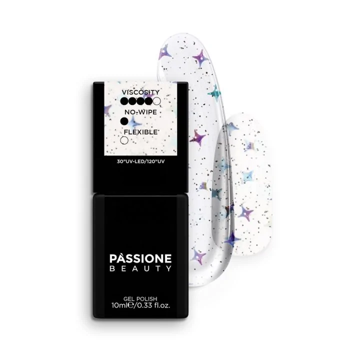 Holo Stars Gloss 10 ml - Top coat sans dispersion à effet holographique