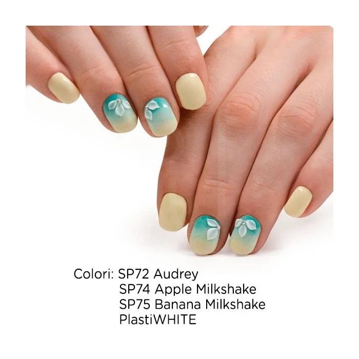 Gel Nail Polish GP72 Audrey  - Dark Aquamarine Gel Polish - detail 1