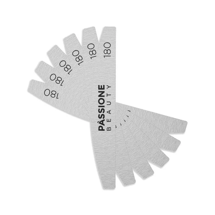 Zebra Premium Prep Nail File 180/240 - 50 pieces - Zebra Nail File For Preparation - 50 pieces
