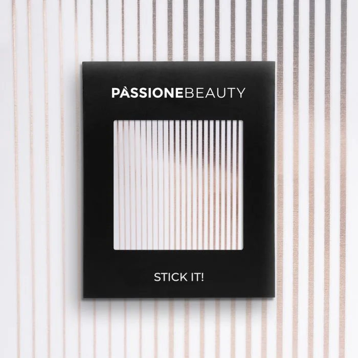 Rose Gold Strip - Stickers - Strisce adesive per unghie, oro rosa