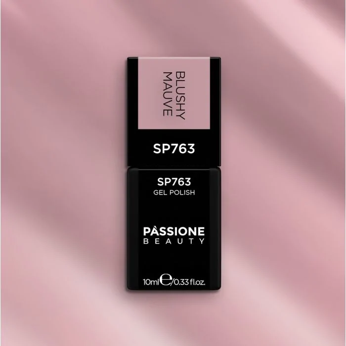 Vernis semi-permanent couleur SP763 Blushy Mauve - Vernis semi-permanent rose mauve neutre - détail 3