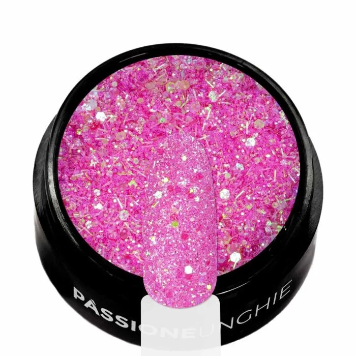 Fairy Glitter Mix - Glitter mix in soft colours for nail art  - detail 3