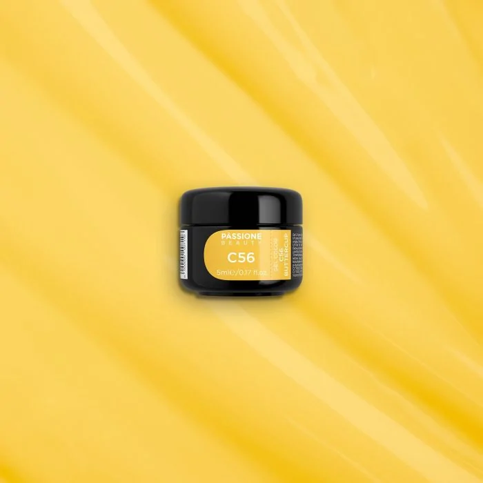 Gel Color C56 Buttercup - Gel color amarillo intenso - detalle 1