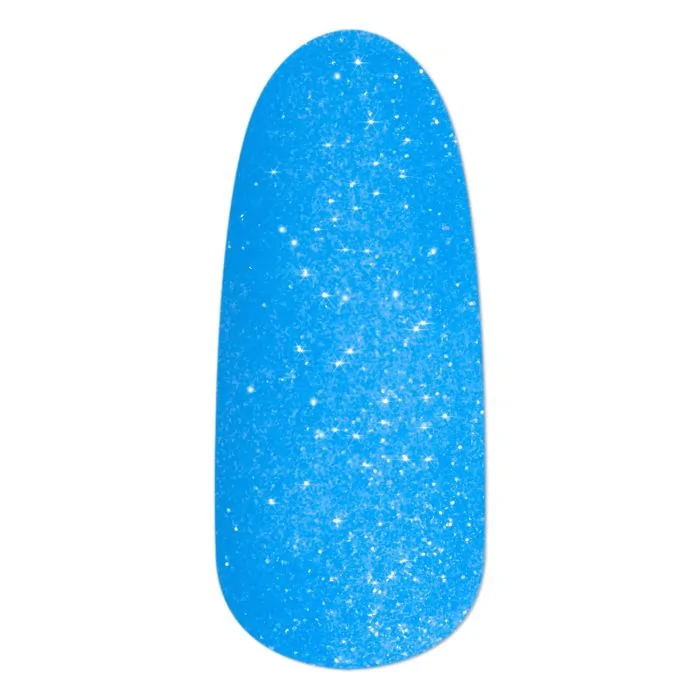 Blue Fluo Biodegradable Glitter - Glitter biodégradables pour ongles bleu shocking - détail 1