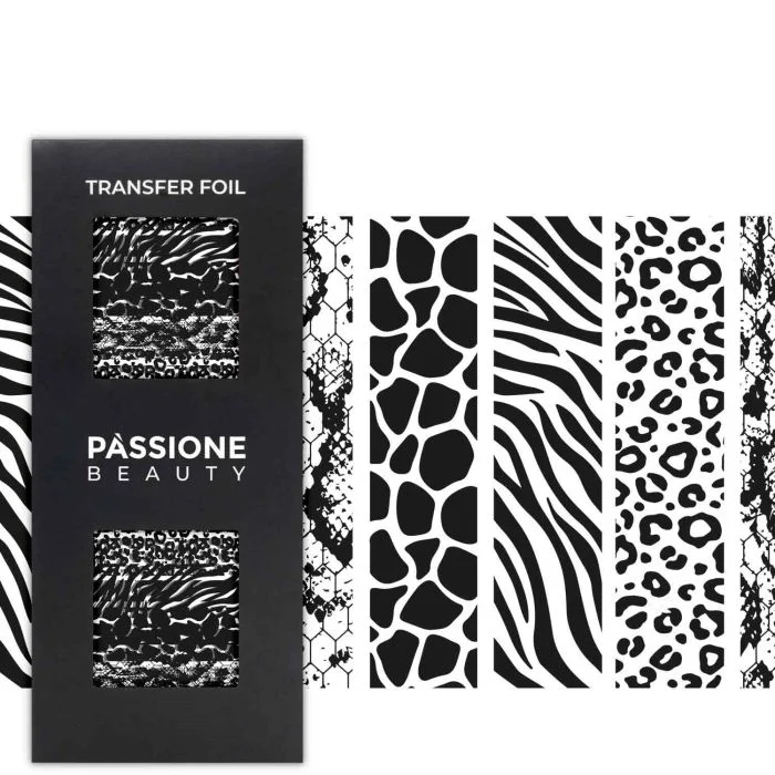Savage - Transfer Foil - Transfer Foil for nails with animalier pattern