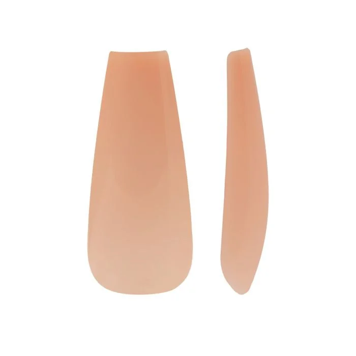 Capsules en gel Ballerine Peach 240 pièces - Capsules en gel soak-off forme ballerine pêche - détail 1