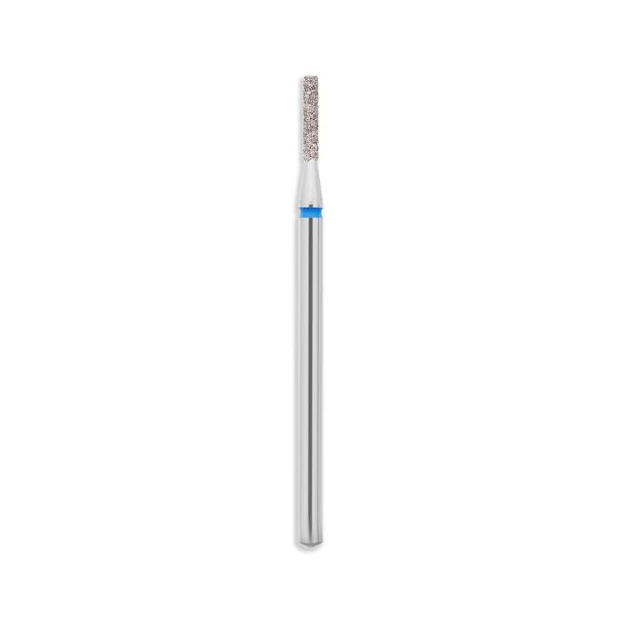 Fresa EXPERT - Diamant cylinder medium - Fresa para torno para cutículas de diamante, forma de medio cilindro. Nivel experto. Abrasión media.