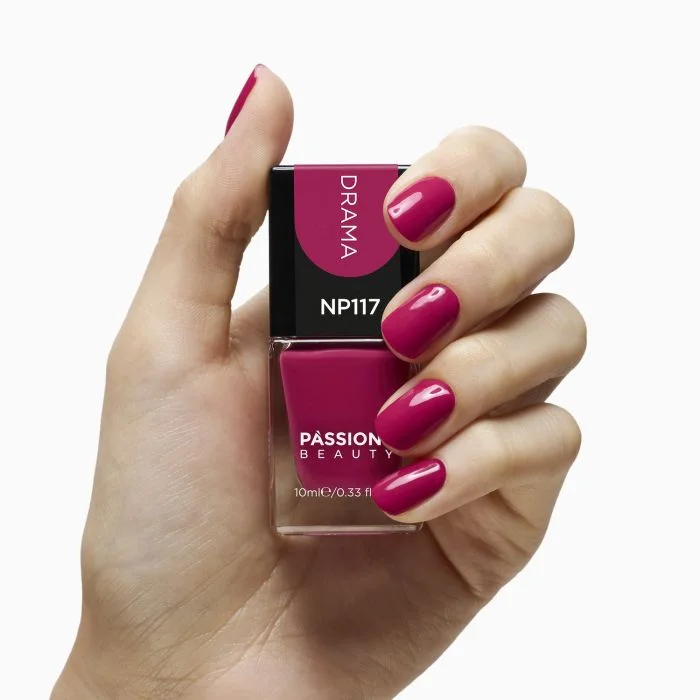 Esmalte NP117 Drama - Esmalte color fucsia - detalle 2